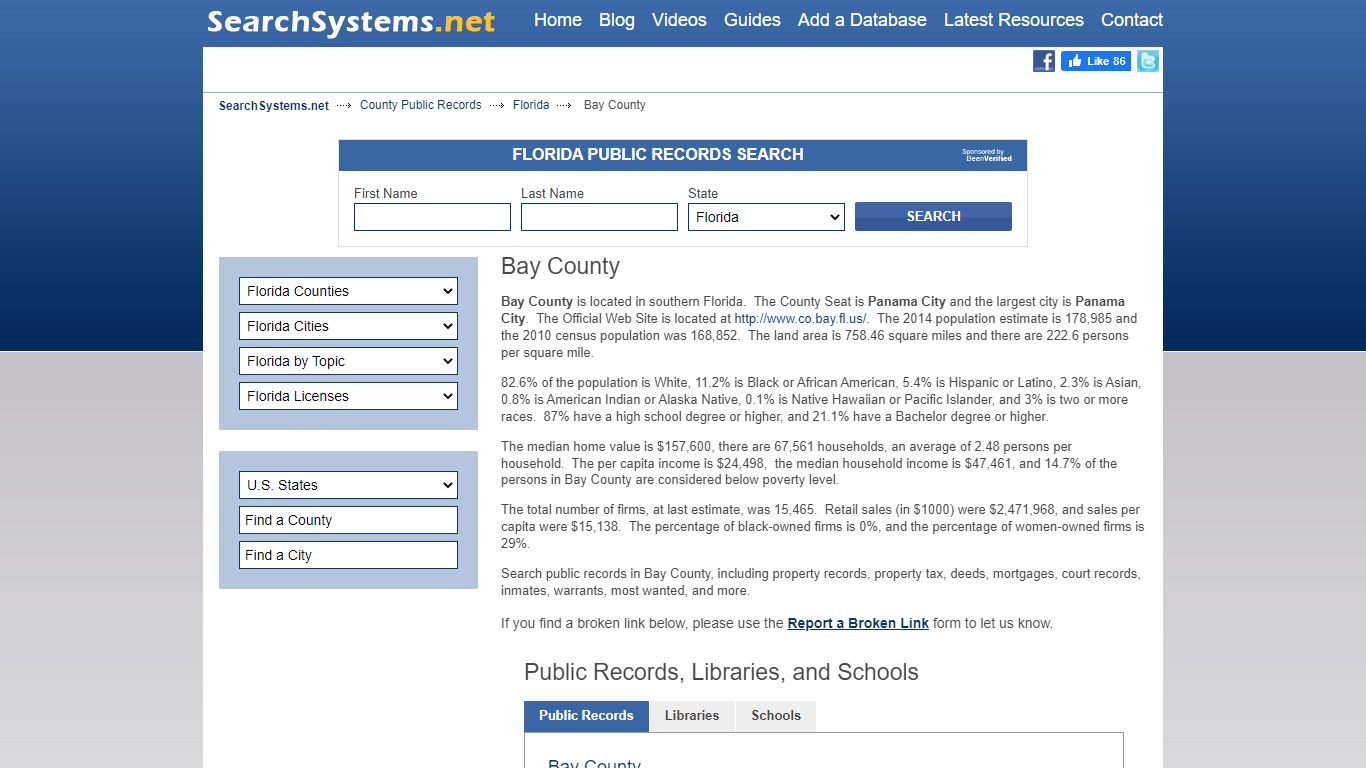 Bay County Criminal and Public Records